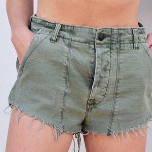 FREE PEOPLE DISTRESSED SHORTS